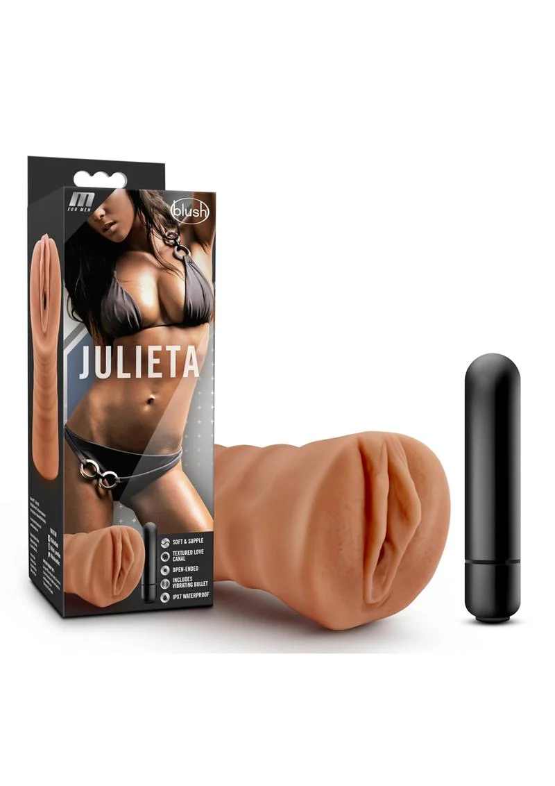 Julieta Vibrating Masturbator with Bullet - Image 4
