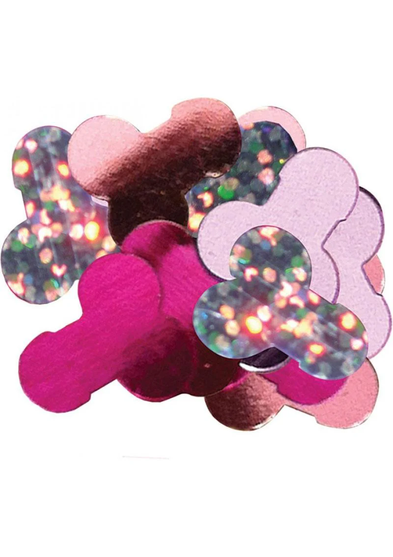 Jumbo Pecker Confetti Multicolor Mylar