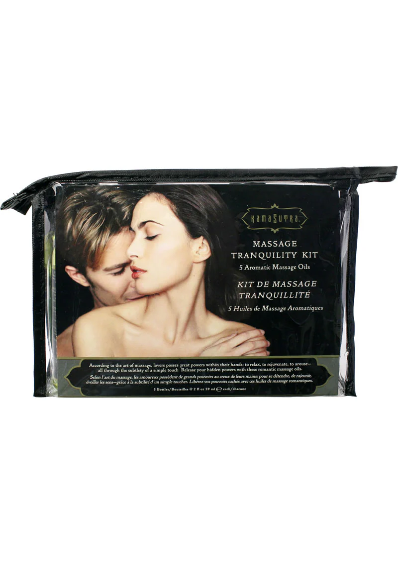 Kama Sutra Massage Tranquility Kit 5 Aromatic Massage Oils - Image 2