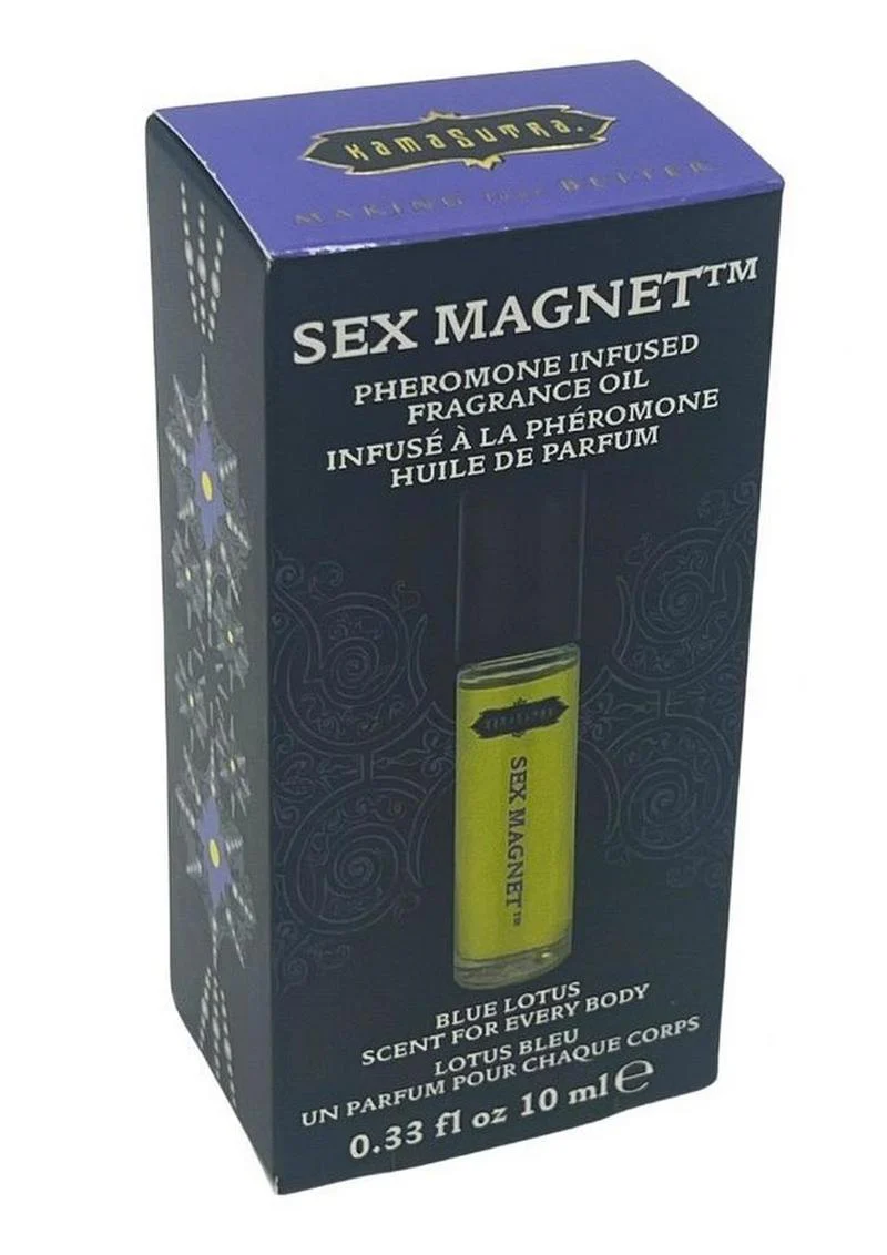 Kama Sutra Sex Magnet Blue Lotus Pheromone Fragrance Oil Roll-On - Image 2