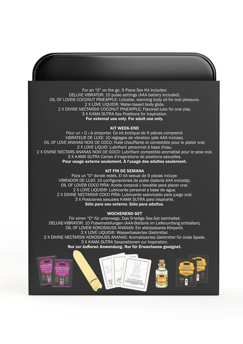 Kama Sutra Weekender Vibe Kit with Coconut Pineapple - Image 3