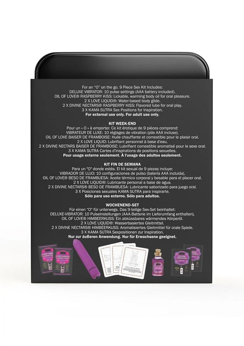 Kama Sutra Weekender Vibe Raspberry Kiss Kit - Image 3