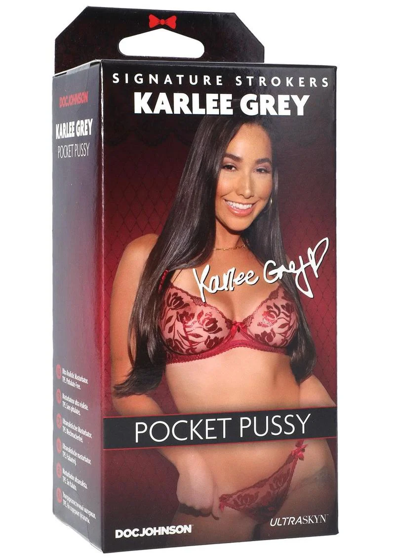 Karlee Grey Pocket Pussy by Doc Johnson - Image 3
