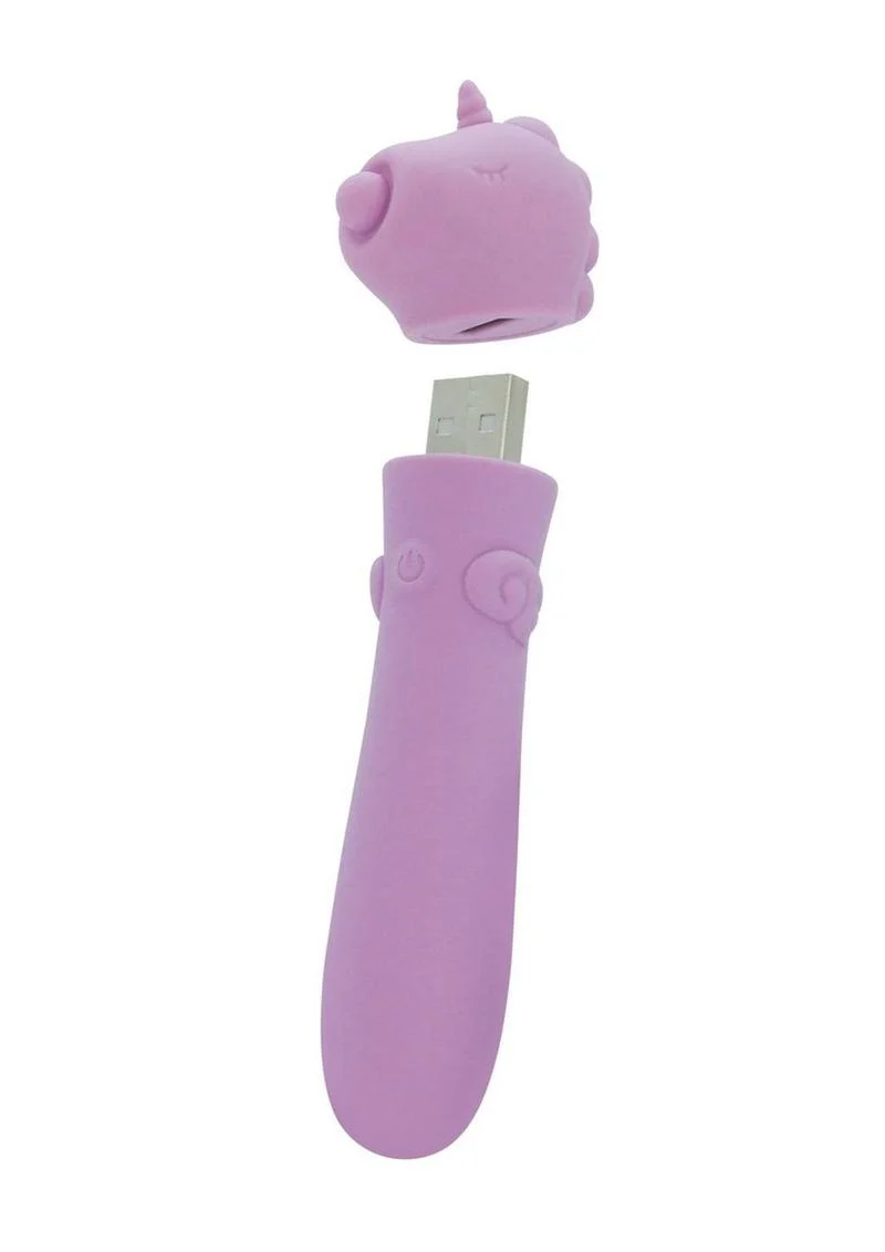 Karma Lilac Unicorn USB Bullet Massager - Image 2