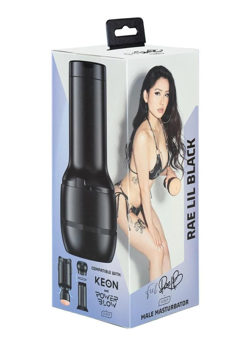 Kiiroo Feel Rae Lil Black Stroker For Male Masturbator - Image 4