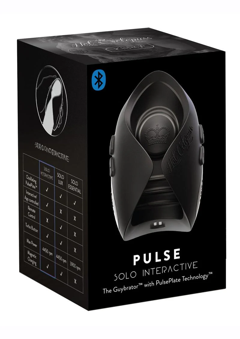 Kiiroo Hot Octopuss Pulse Solo Interactive Rechargeable Masturbator - Image 2
