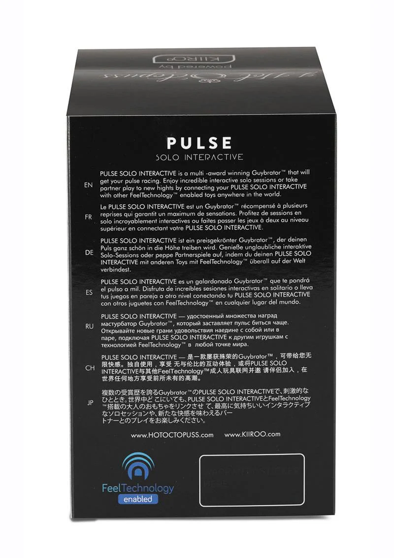 Kiiroo Hot Octopuss Pulse Solo Interactive Rechargeable Masturbator - Image 3