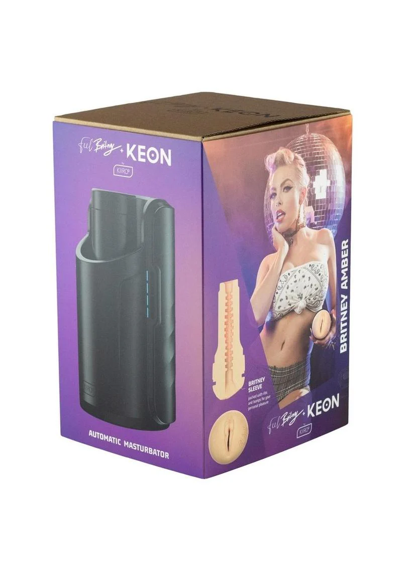 Kiiroo KEON And Feel Britney Amber Interactive Masturbator Combo Set - Image 4