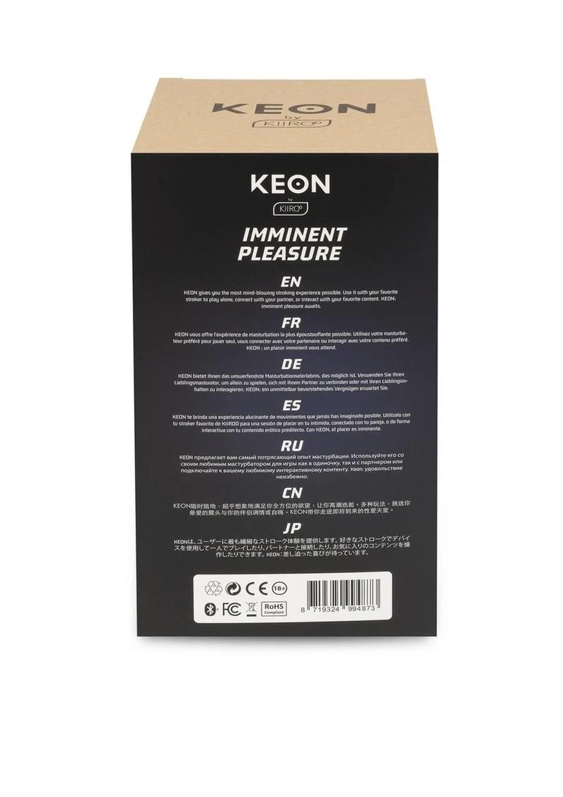 Kiiroo KEON Rechargeable Interactive Masturbator Automatic Pleasure - Image 3