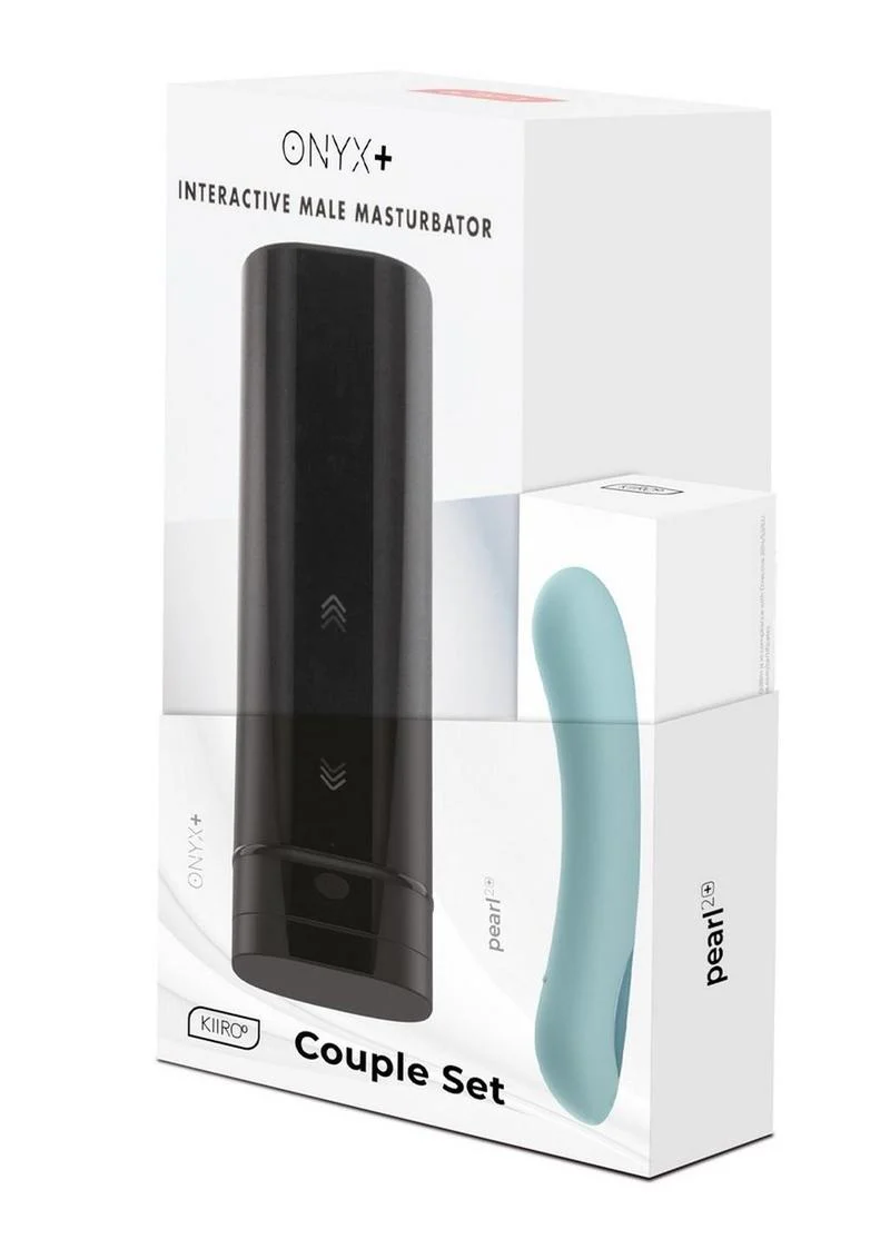 Kiiroo Onyx+ and Pearl2 Couple Set Interactive Masturbator and Vibrator - Image 2