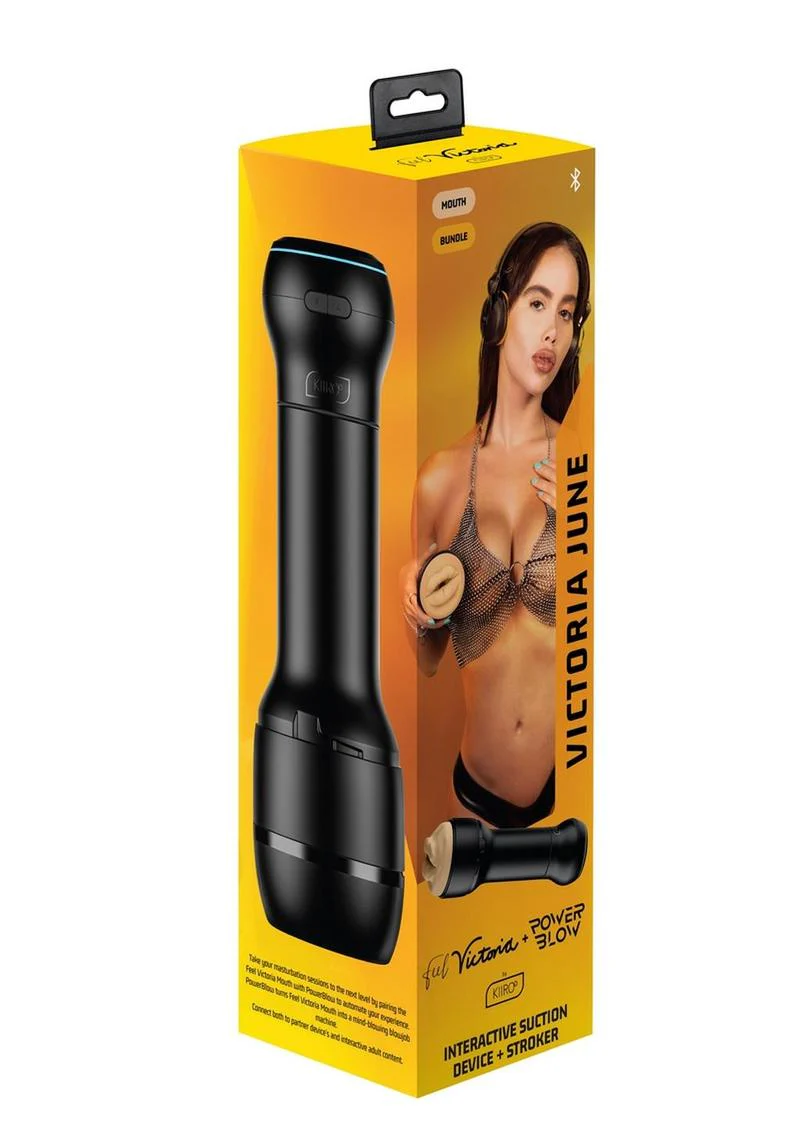 Kiiroo Power BLOW And Feel Victoria June Interactive Stroker Kit - Image 4