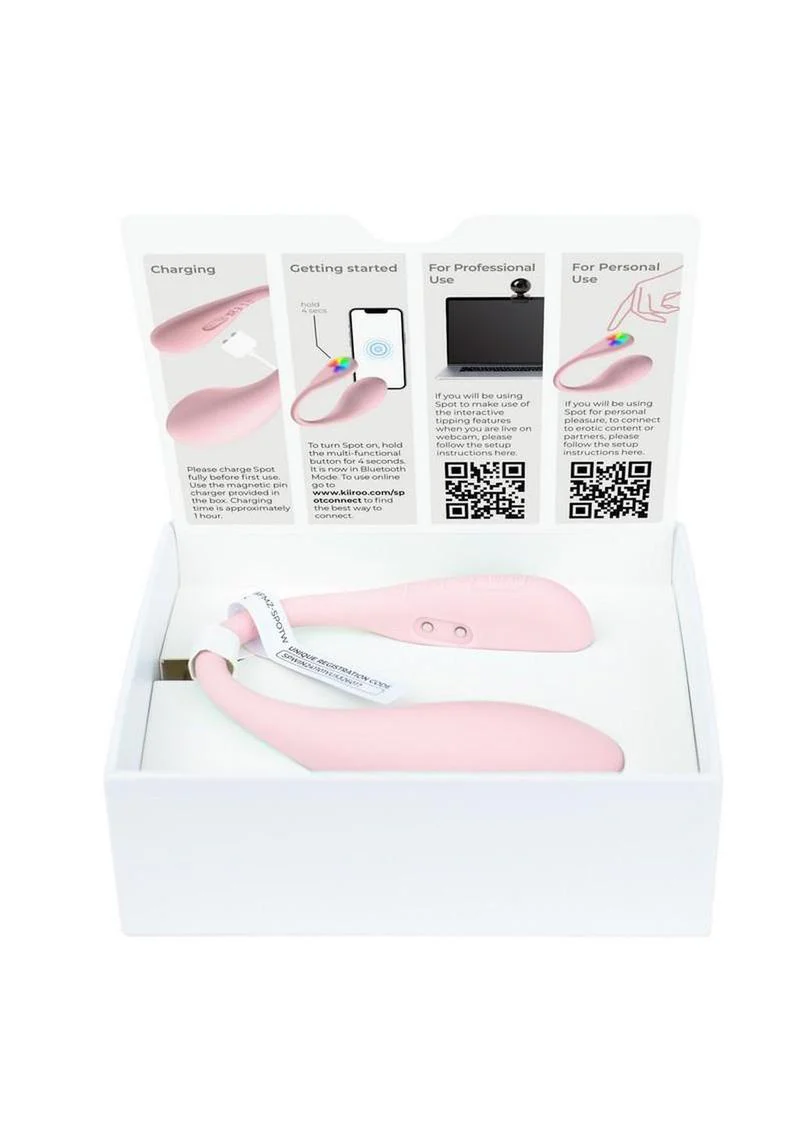 Kiiroo Spot Interactive Rechargeable Silicone Wearable Vibrating Egg - Image 3