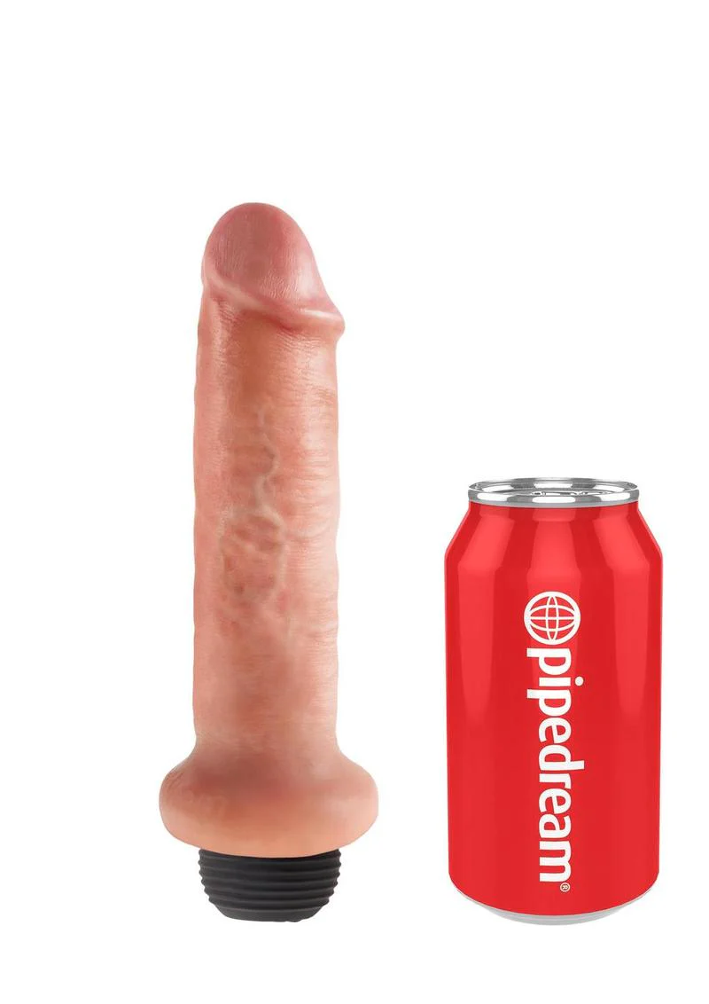 King Cock 6-Inch Squirting Dildo Kit Caramel - Image 3