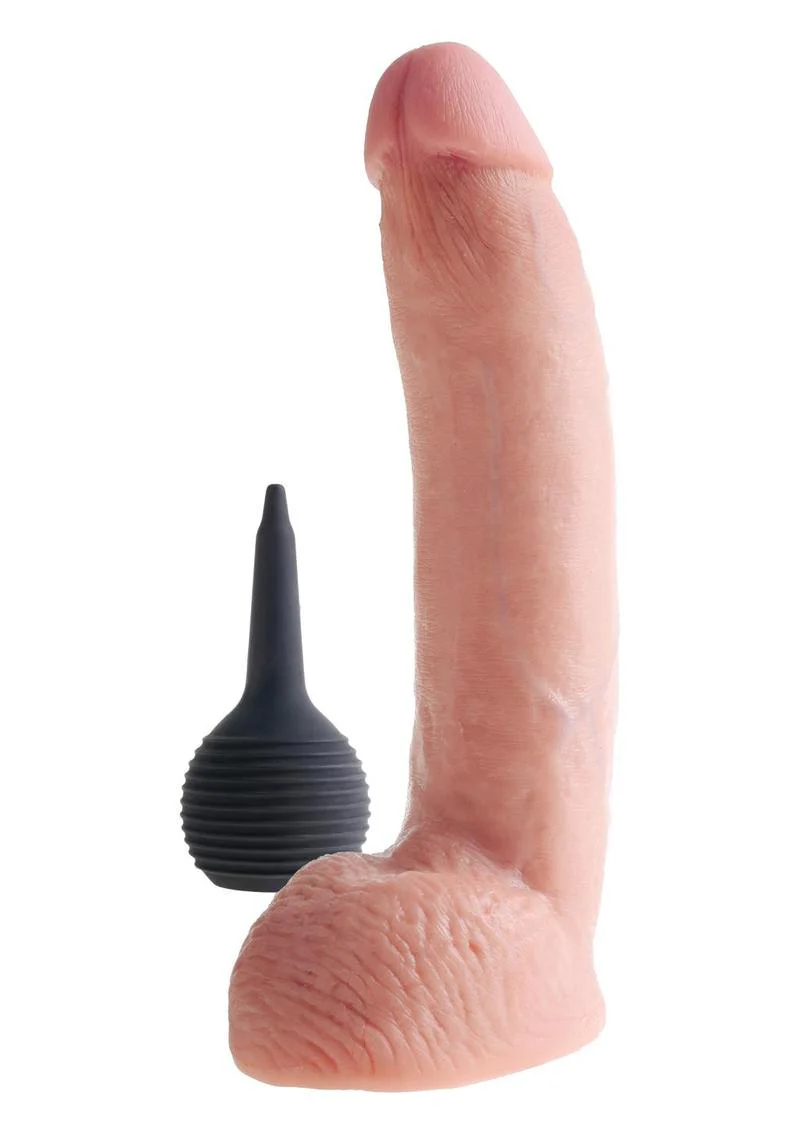 King Cock 8-Inch Squirting Dildo - Image 7