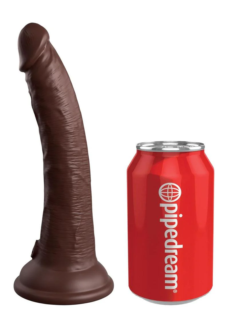 King Cock Elite Dual Density Rechargeable And Vibrating Silicone Dildo - Image 2
