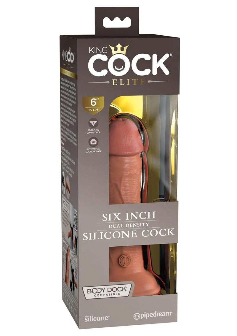King Cock Elite Dual Density Silicone Dildo - Image 31