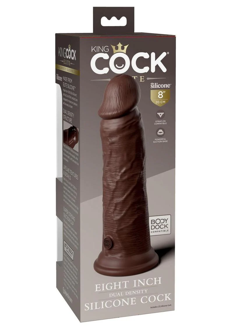 King Cock Elite Dual Density Silicone Dildo - Image 44