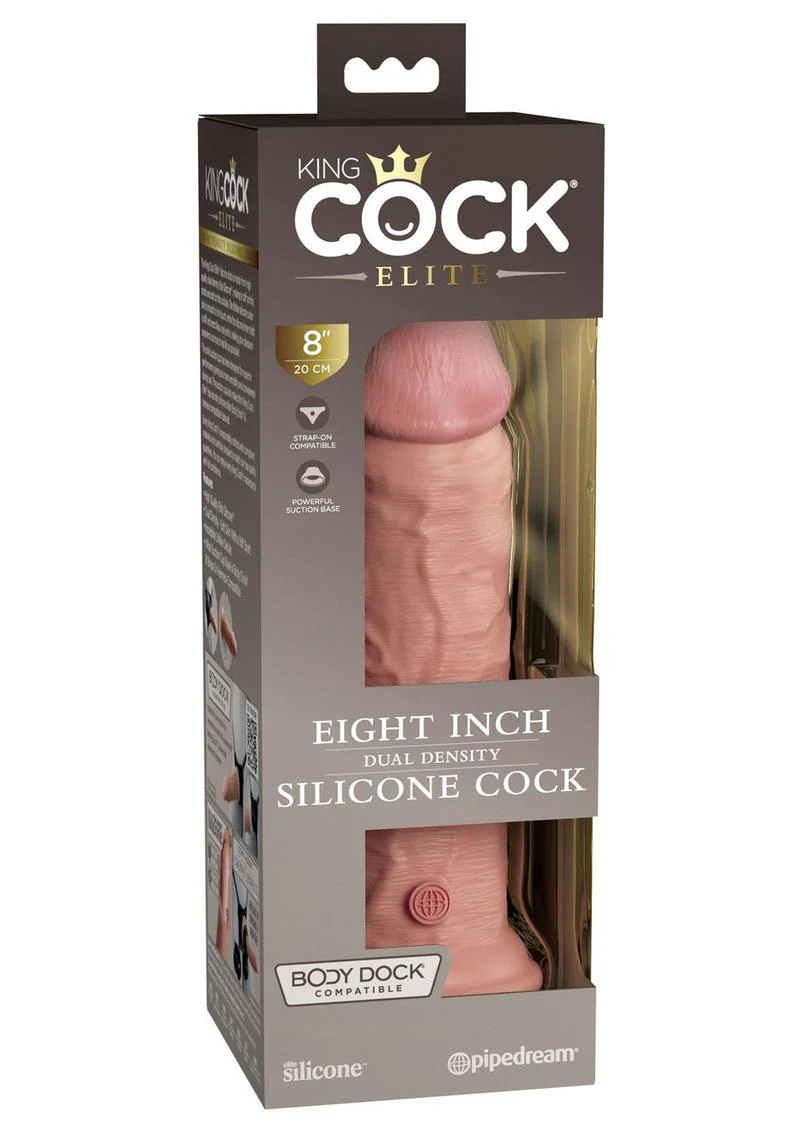 King Cock Elite Dual Density Silicone Dildo - Image 45