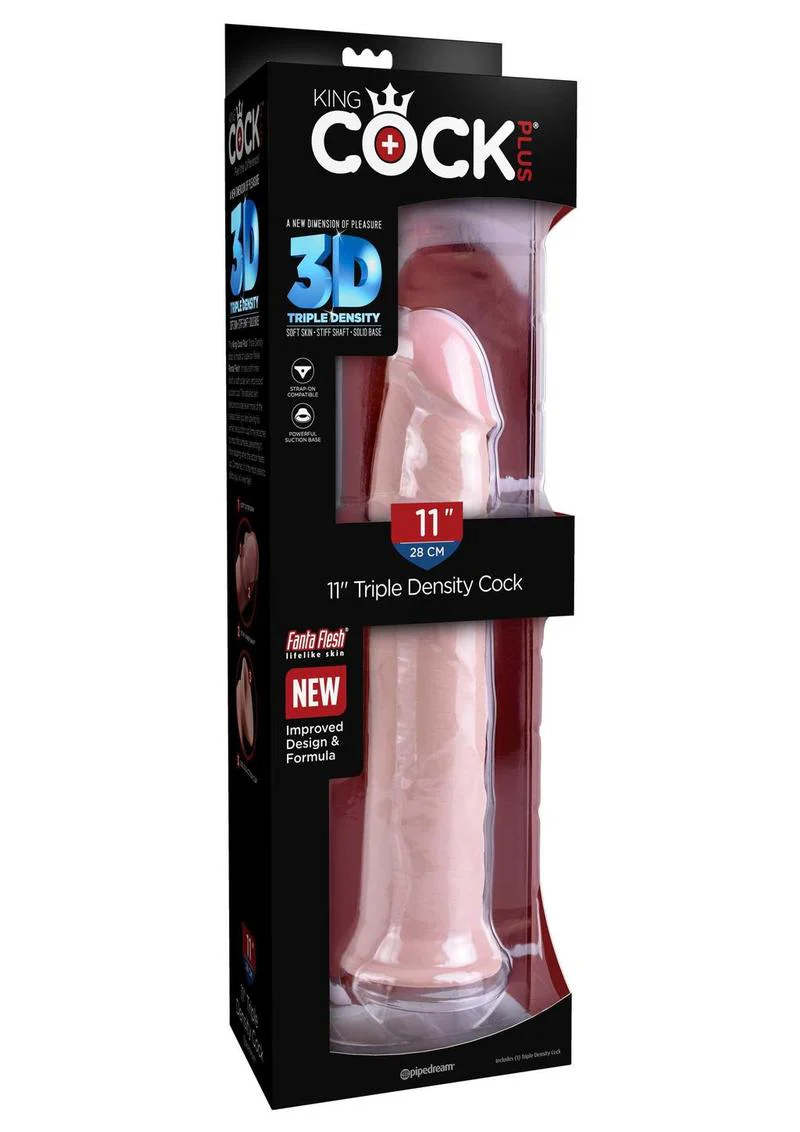 King Cock Plus Triple Density Dildo - Image 22