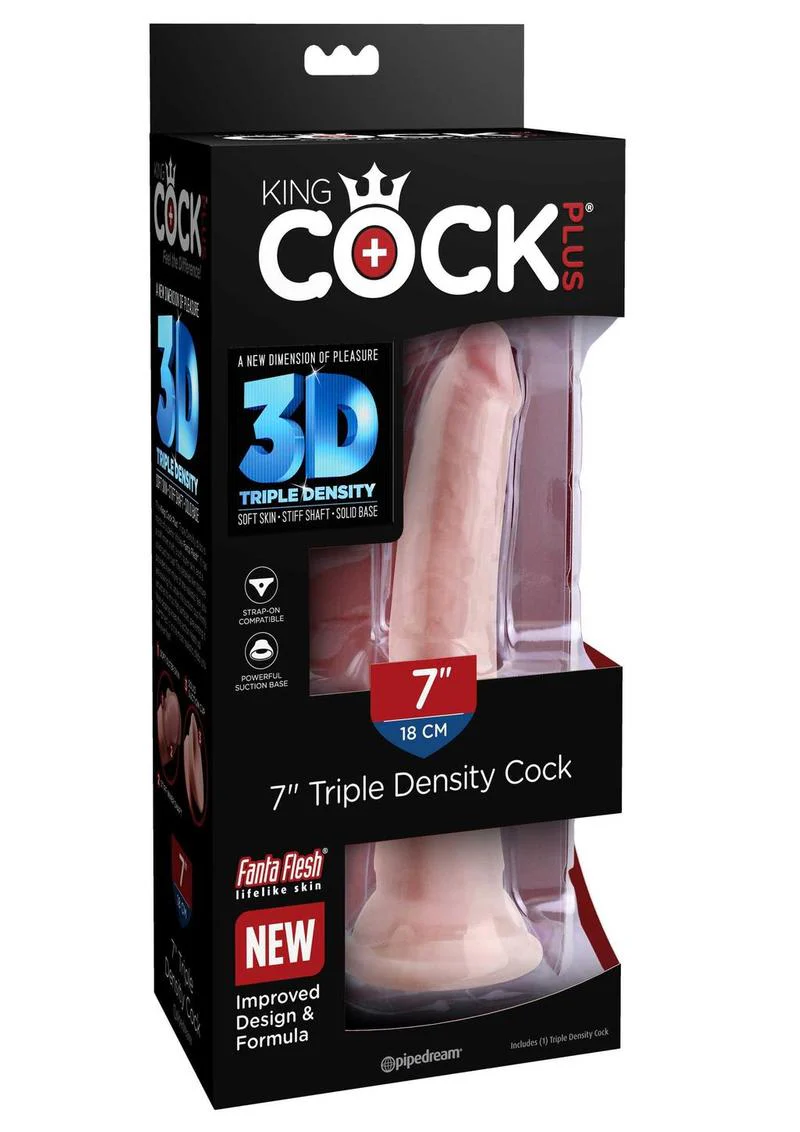 King Cock Plus Triple Density Dildo - Image 27