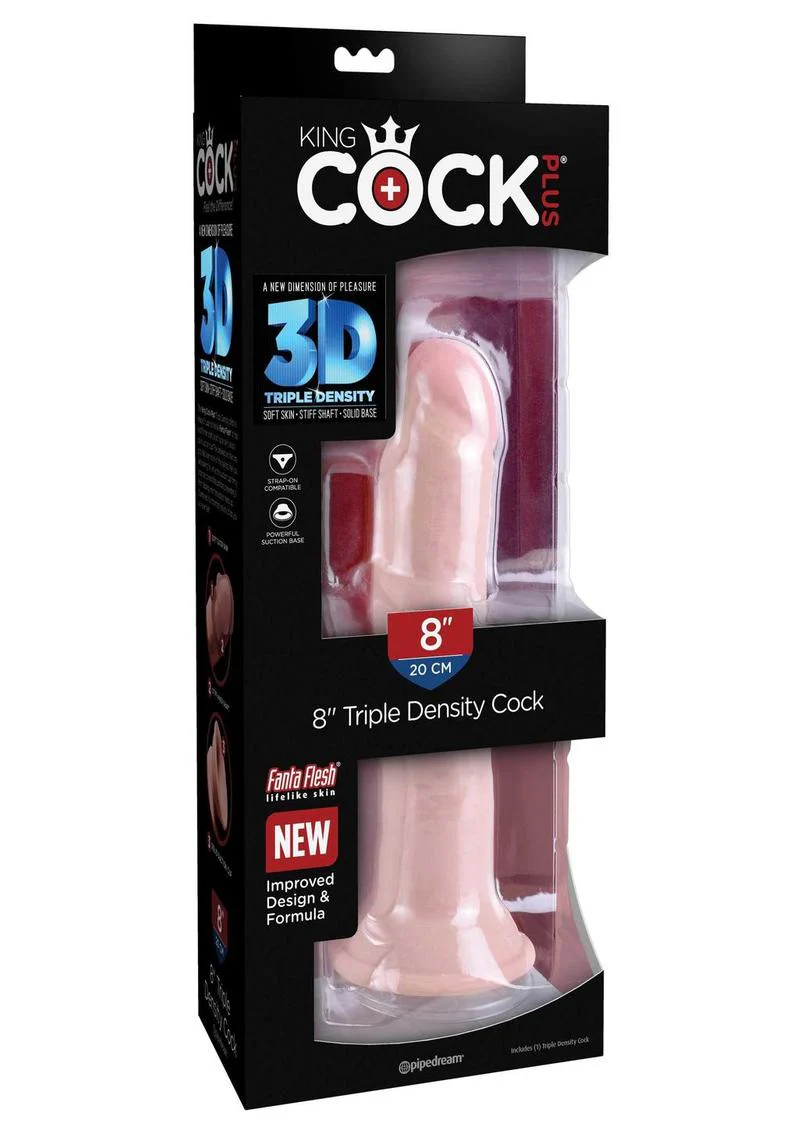 King Cock Plus Triple Density Dildo - Image 29