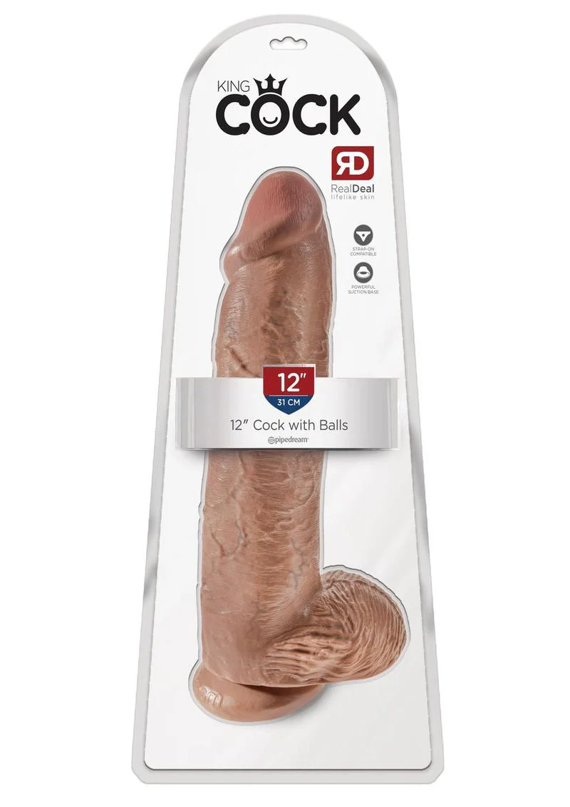 King Cock Realistic Dildo With Balls - Image 100