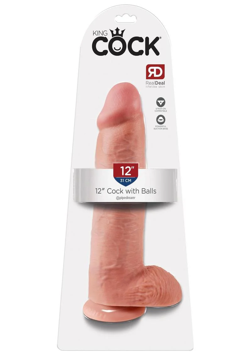 King Cock Realistic Dildo With Balls - Image 108