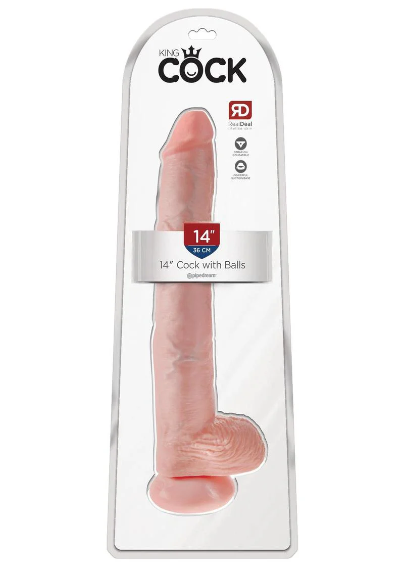King Cock Realistic Dildo With Balls - Image 109