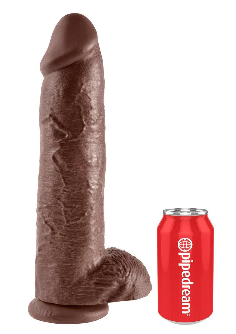 King Cock Realistic Dildo With Balls - Image 22