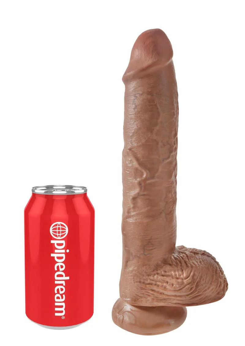 King Cock Realistic Dildo With Balls - Image 5