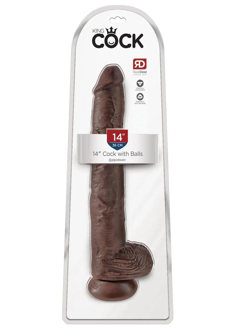 King Cock Realistic Dildo With Balls - Image 75