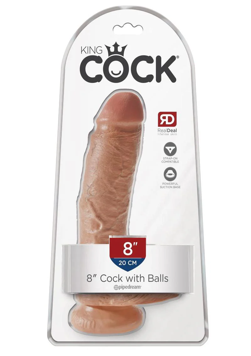 King Cock Realistic Dildo With Balls - Image 93