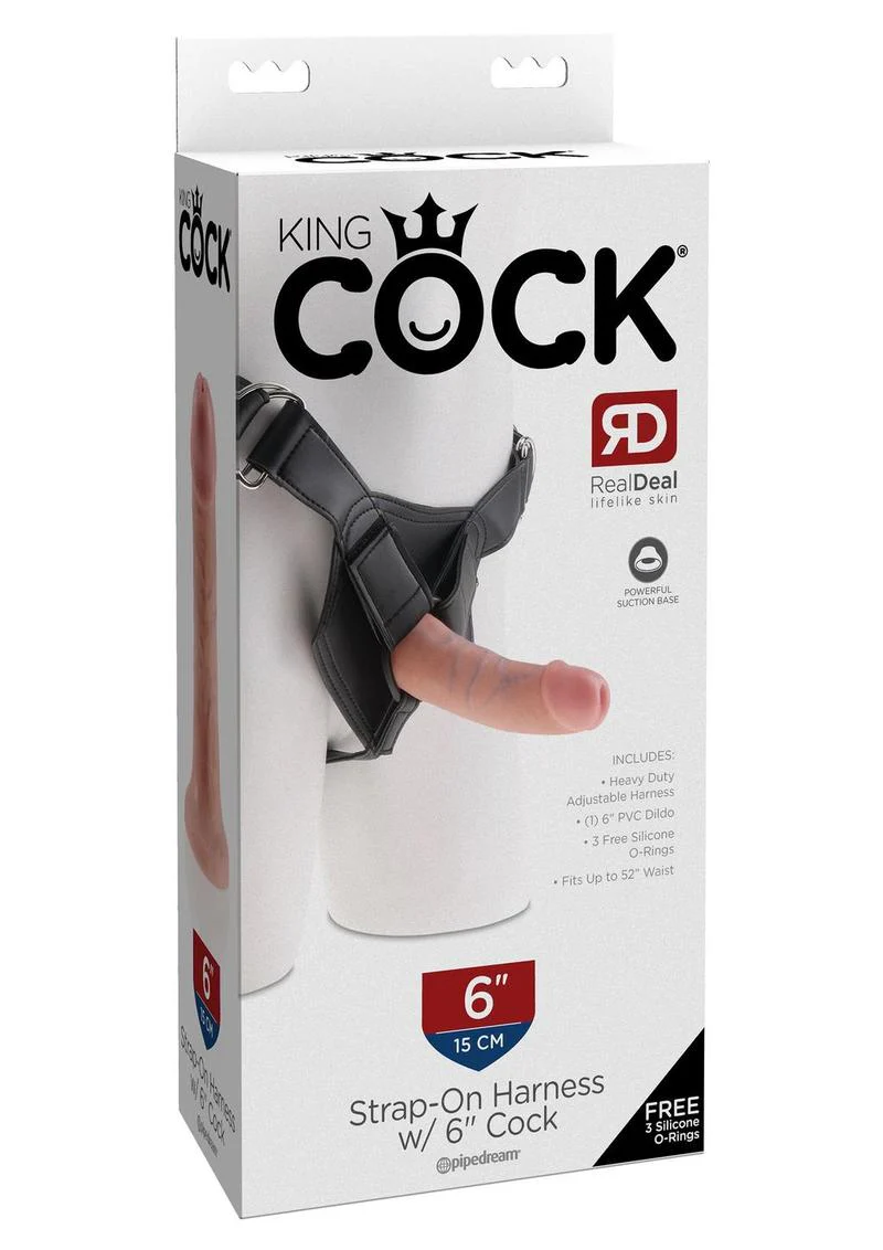 King Cock Strap-On Harness with Dildo - Image 22