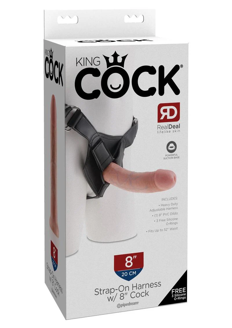 King Cock Strap-On Harness with Dildo - Image 27