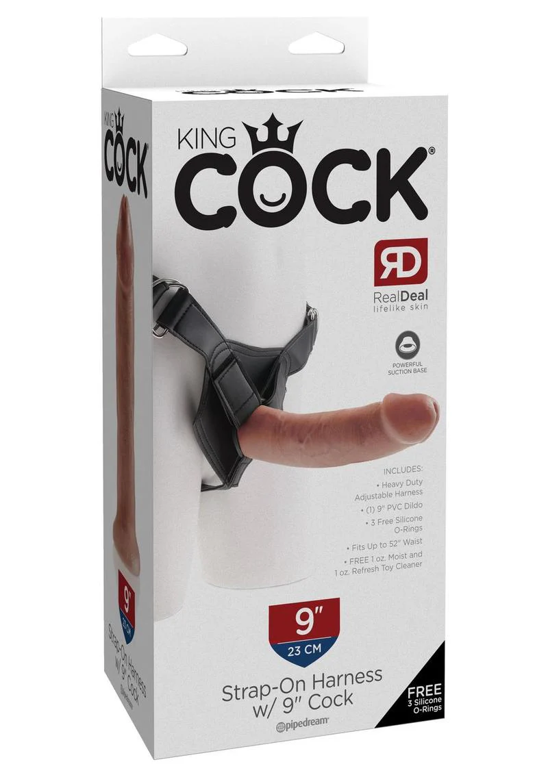 King Cock Strap-On Harness with Dildo - Image 29