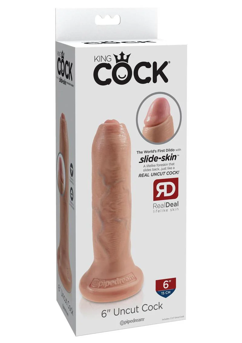 King Cock Uncut Dildo - Image 5