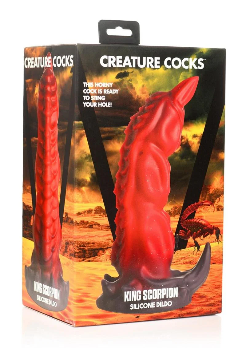 King Scorpion Silicone Dild Scorpion Design - Image 4