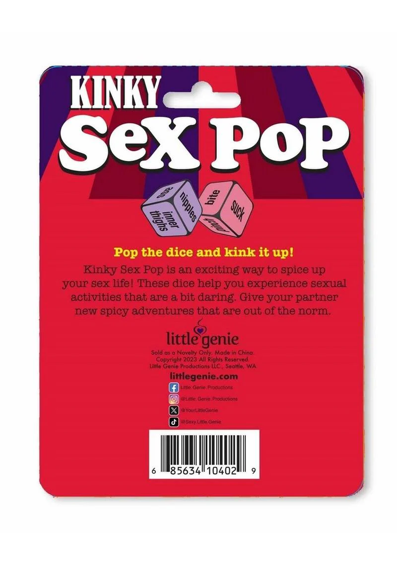 Kinky Sex Pop Dice Game - Image 2