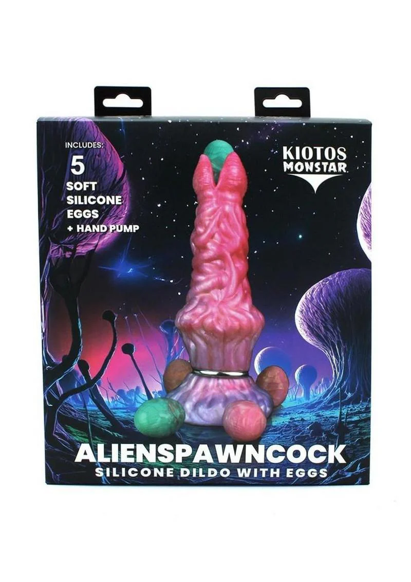 Kiotos Monstar Alienspawn Silicone Dildo - Image 4