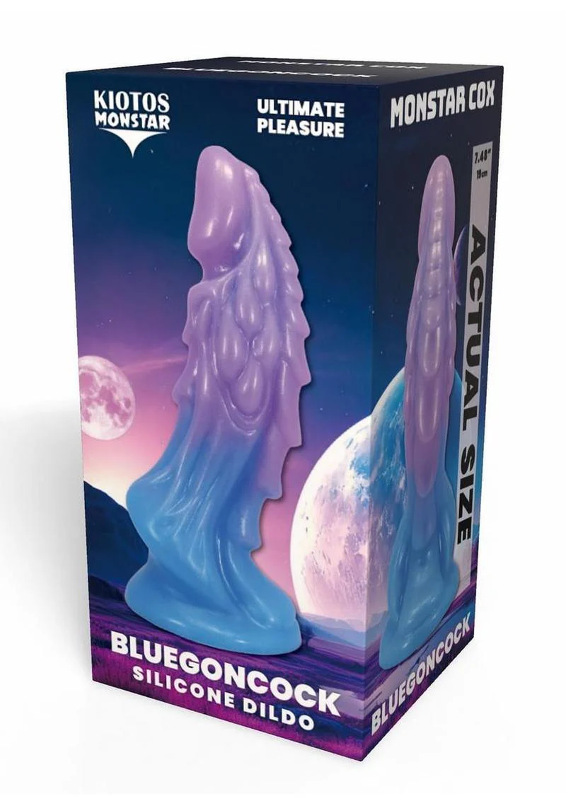 Kiotos Monstar Bluegon Silicone Dildo - Image 4