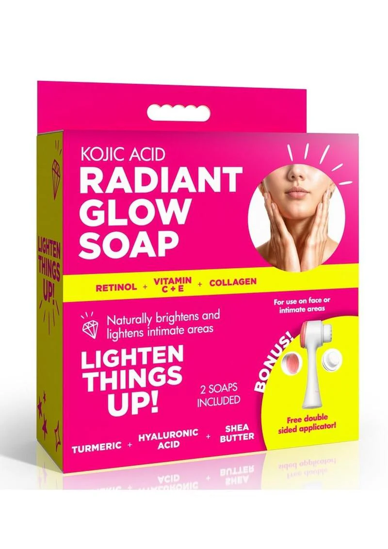 Kojic Acid Radiant Glow Natural Skin Brightening Soap - Image 4
