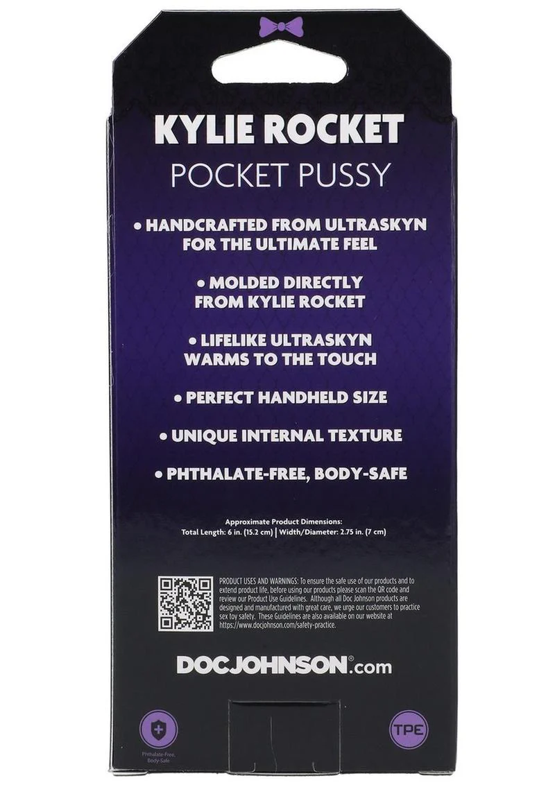 Kylie Rocket Signature Stroker ULTRASKYN Pocket Pussy - Image 3