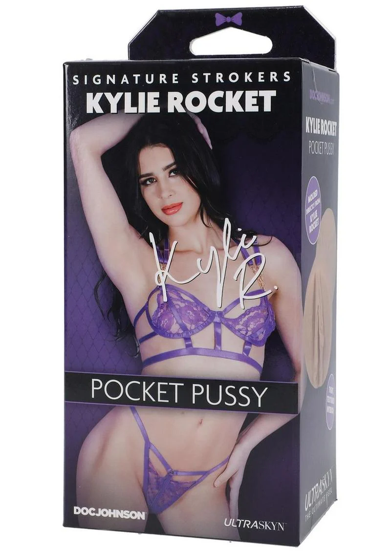 Kylie Rocket Signature Stroker ULTRASKYN Pocket Pussy - Image 4
