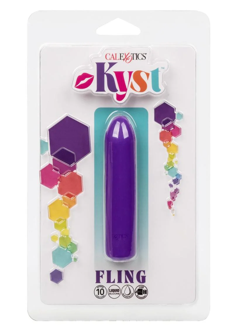 Kyst Fling Rechargeable Silicone Bullet Vibrator - Image 4