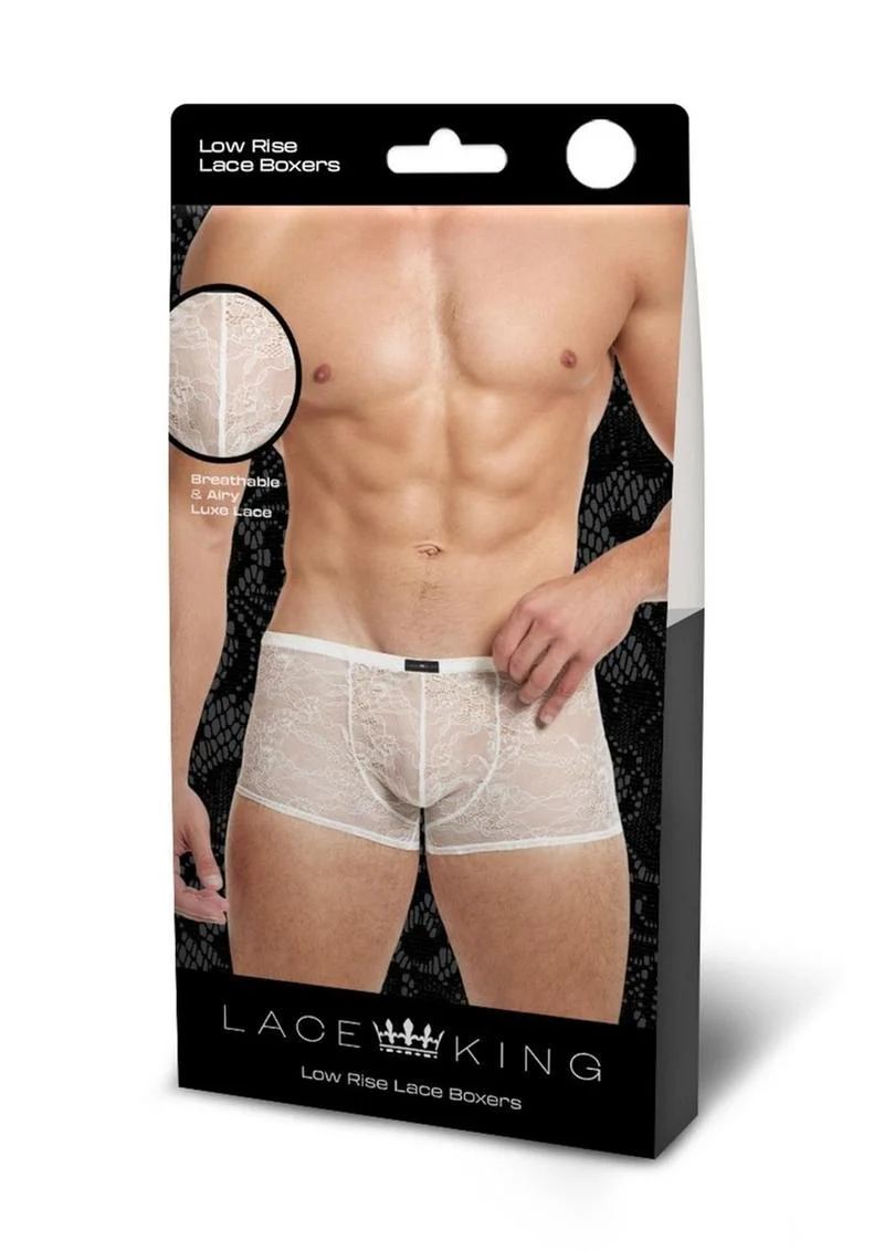 Lace King Low Rise Lace Boxers - Image 20