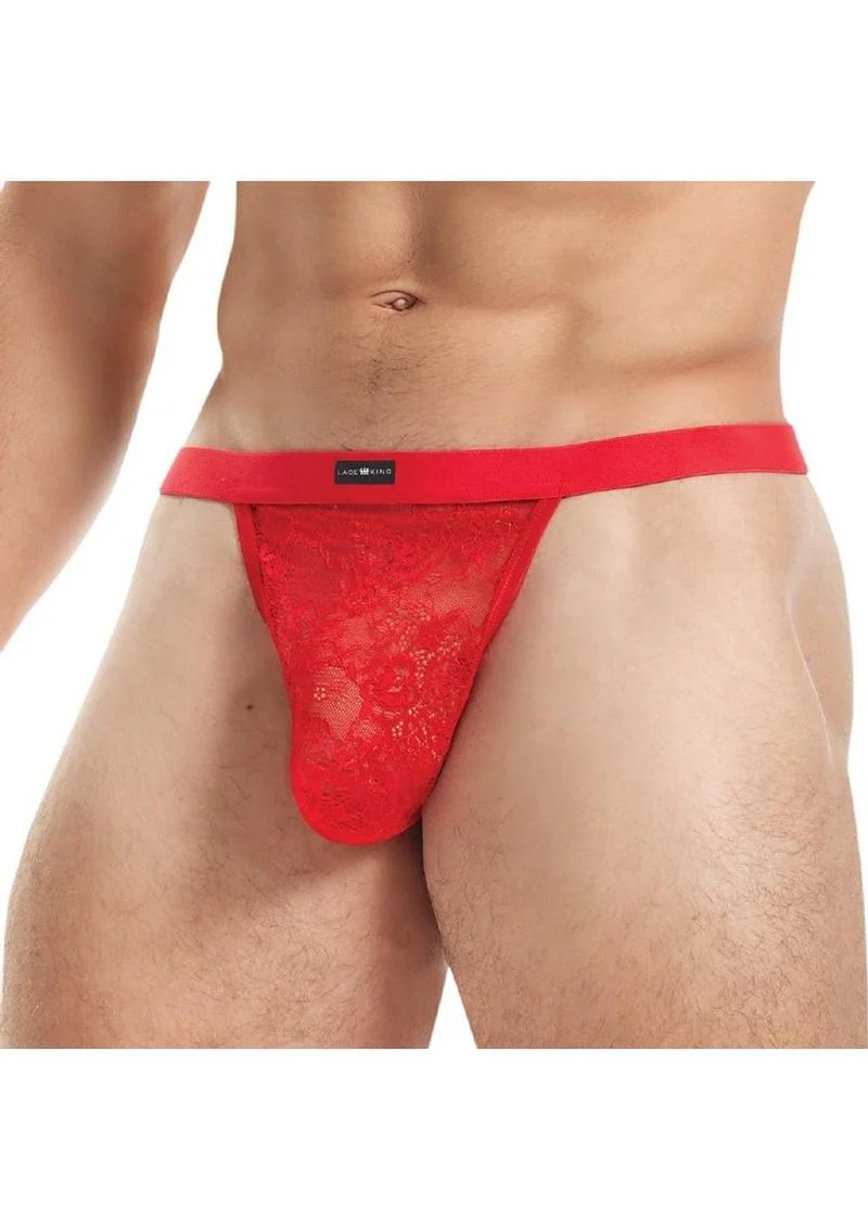 Lace King Lace G-String - Image 9