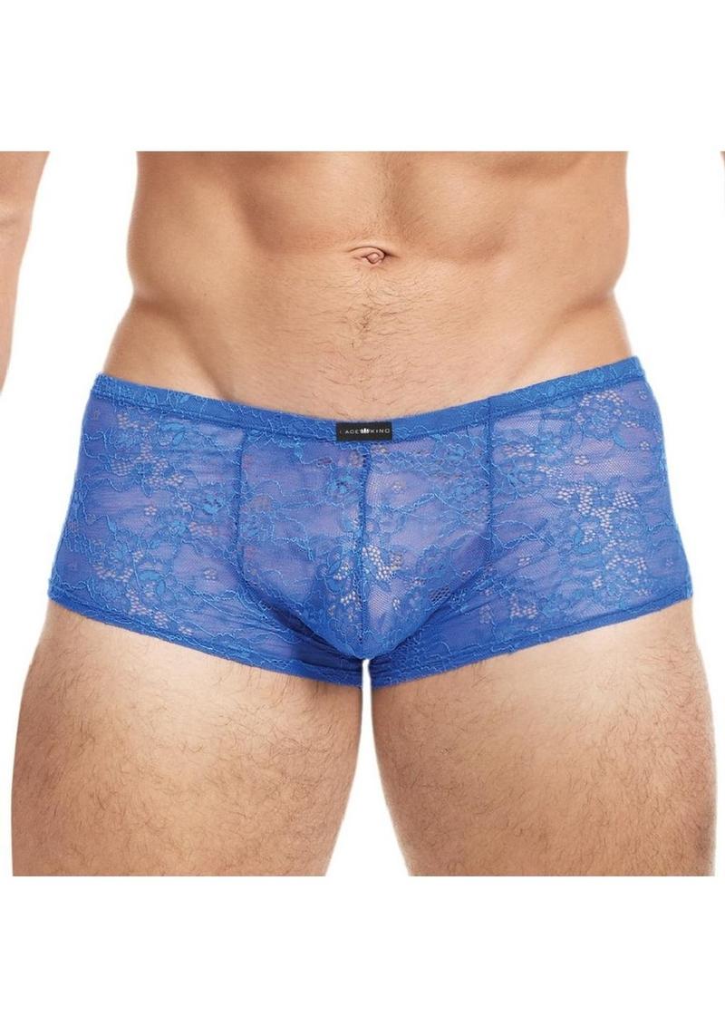 Lace King Low Rise Lace Trunks for Men Sheer Breathable Men’s Underwear - Image 3