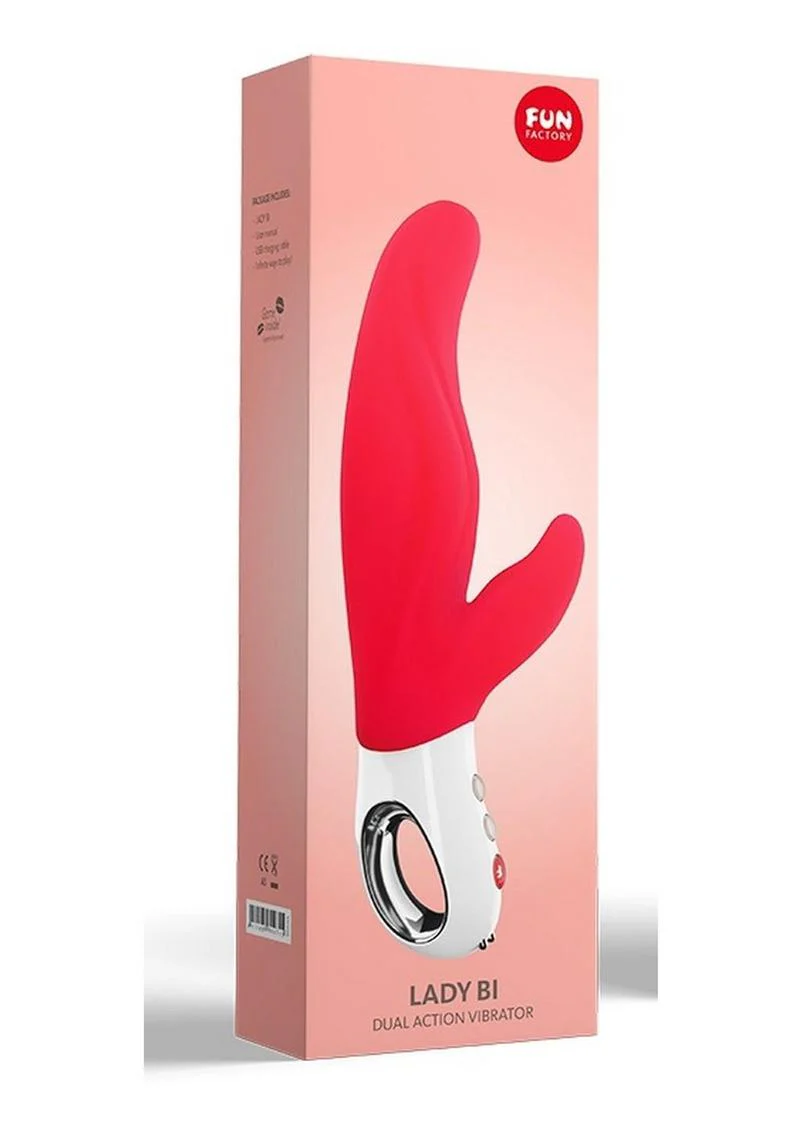 Lady Bi Silicone Dual Action Rabbit Vibrator - Image 4