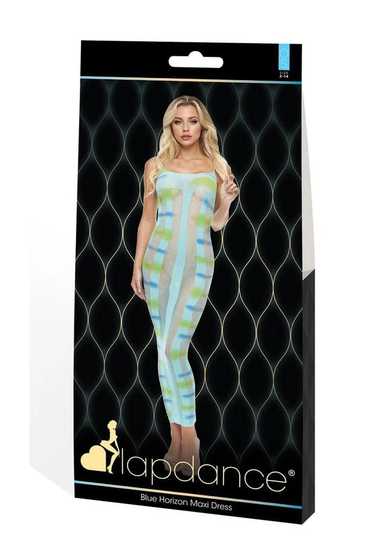 Lapdance Blue Horizon Maxi Dress - Image 3