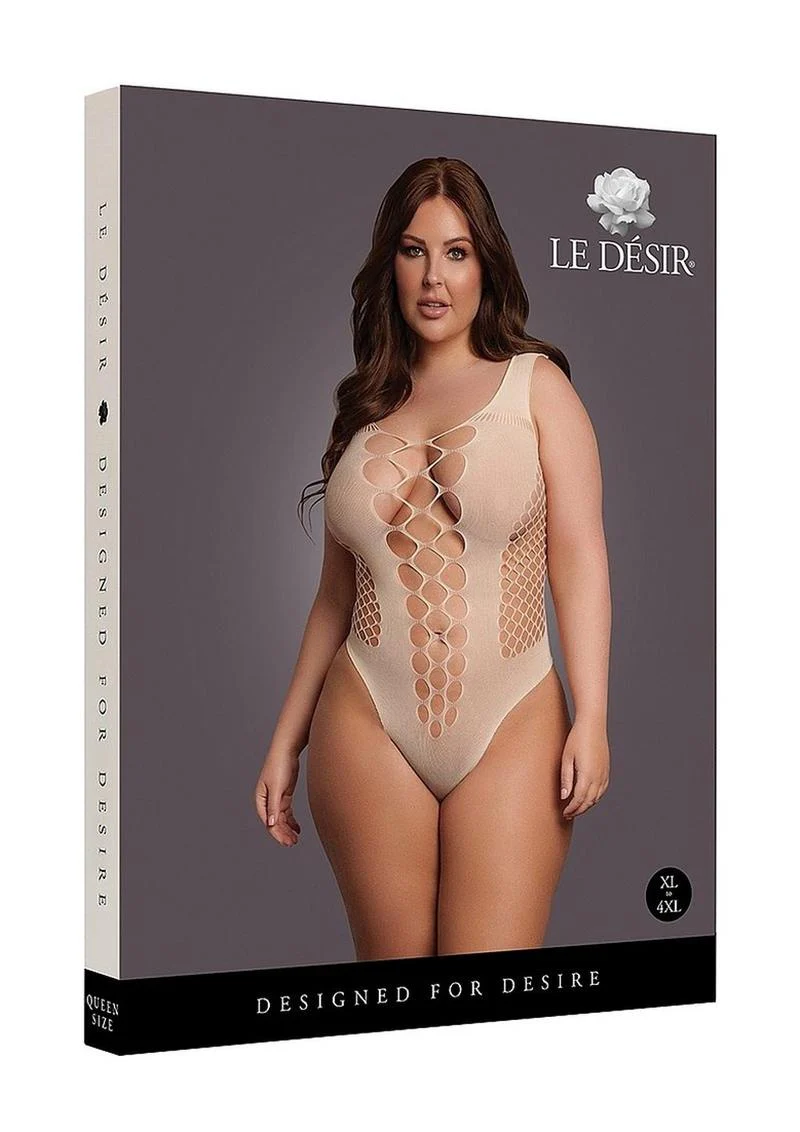 Le Désir V-neck Teddy Opaque Panels - Image 14